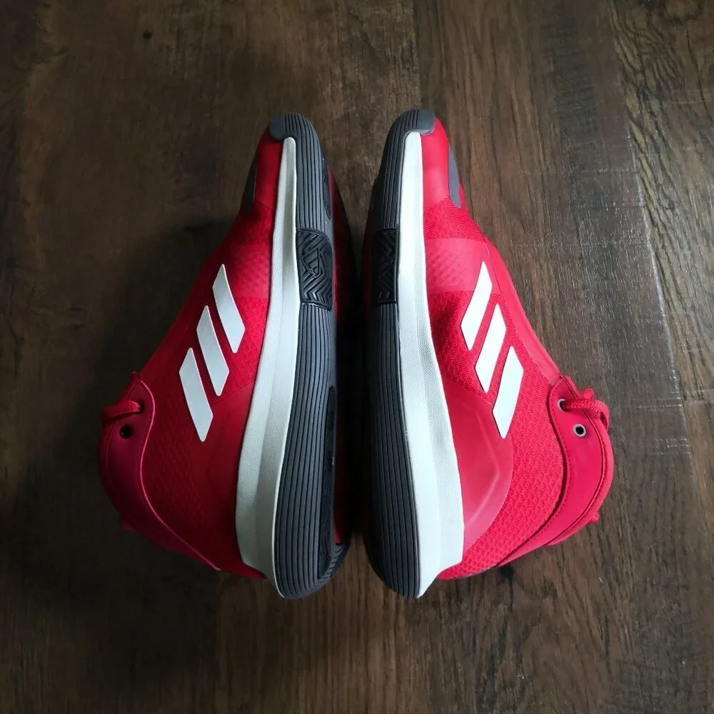 adidas‎ Originals Unisex-Adult Bounce Legends Sneaker Red Size US 8.5/EU 42